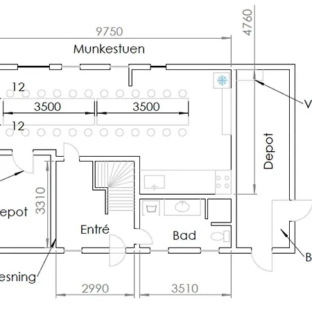In Allingabro With 3 Bedrooms Дом отдыха Эбельтофт